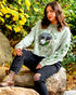 Opossum Women's Cropped Hoodie