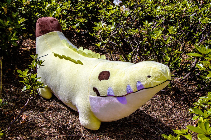 Selling Plush large crocodile in minky